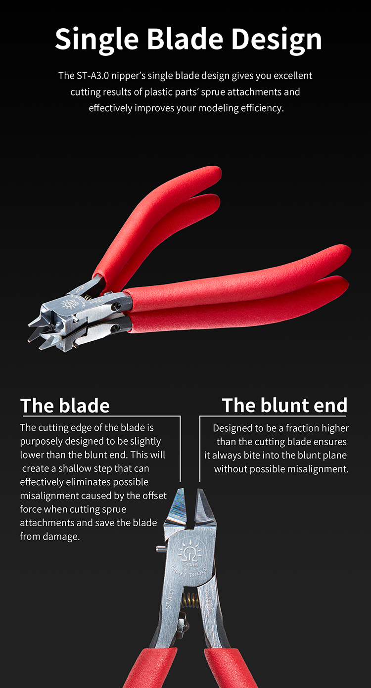 DSPIAE ST-A3.0 Ultra Fine Single Blade Nipper