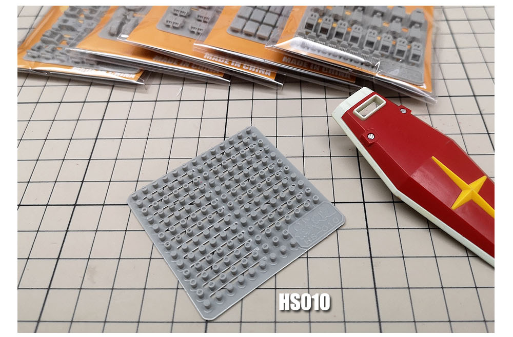 MS Hobby HS010 3D Printed Details - Screws