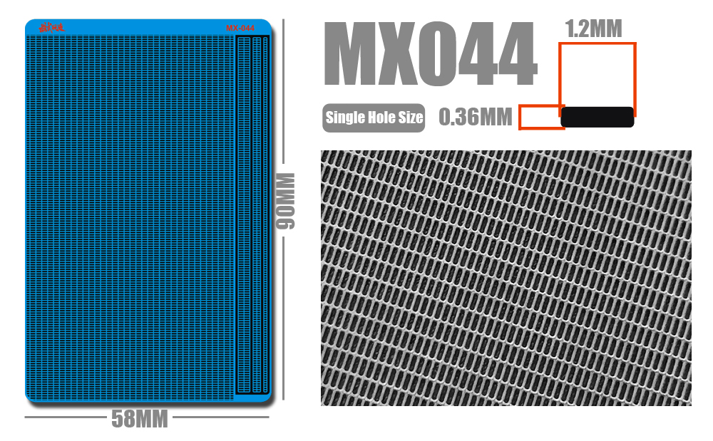 MS Hobby MX Metal Etched Sheet