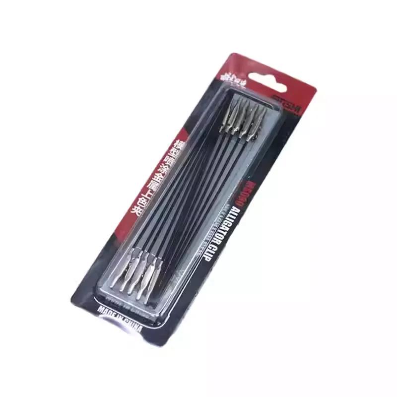 MS Hobby MS-090 Model Painting Metal Alligator Clips (10pcs)