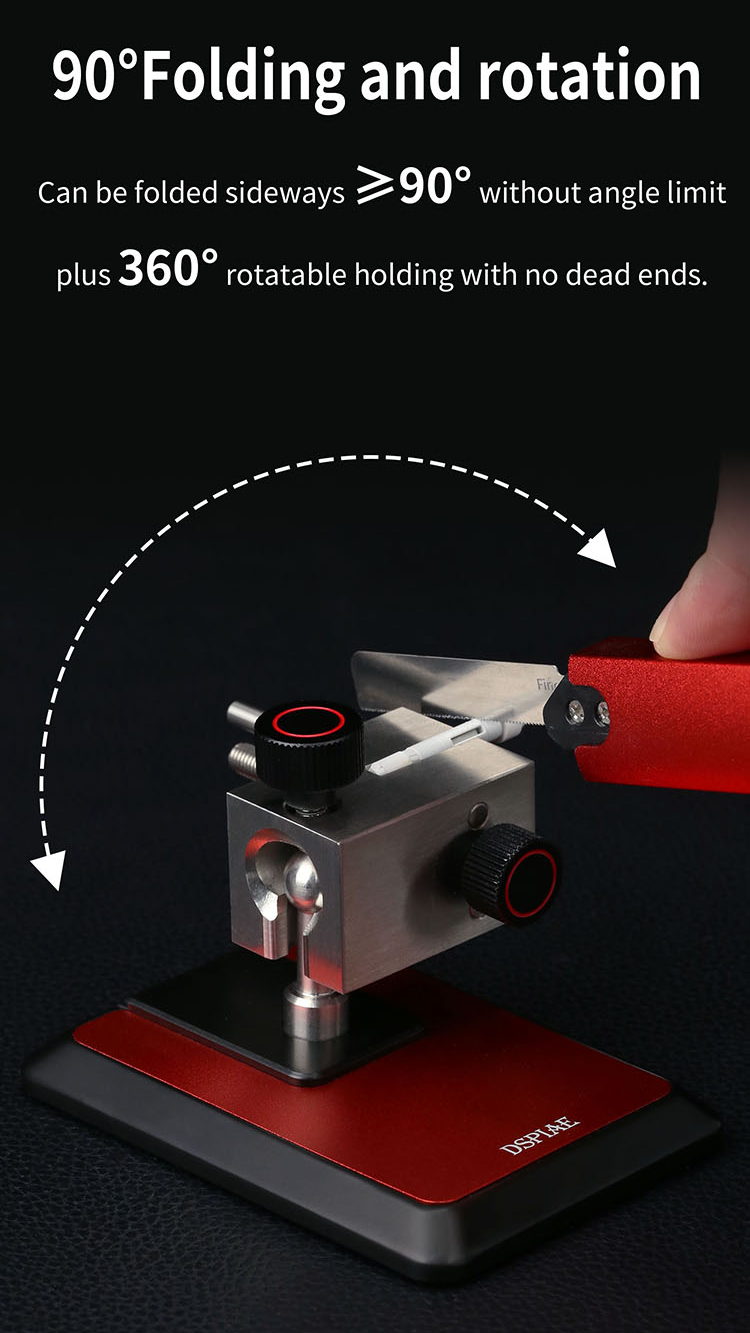 DSPIAE AT-TVA&B Precision Stainless Steel Clamp Vise