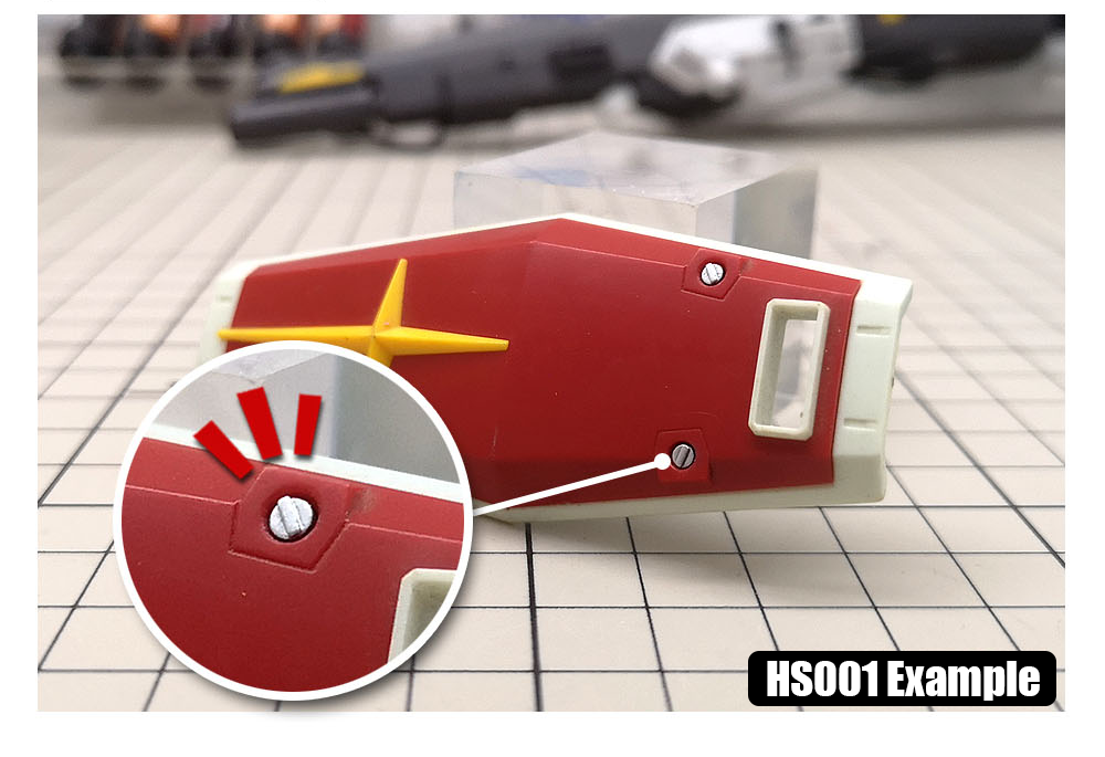 MS Hobby HS010 3D Printed Details - Screws