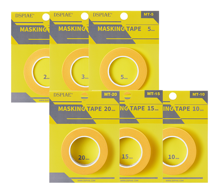 DSPIAE MT 2-20MM Washi Masking Tape (18M/59ft)
