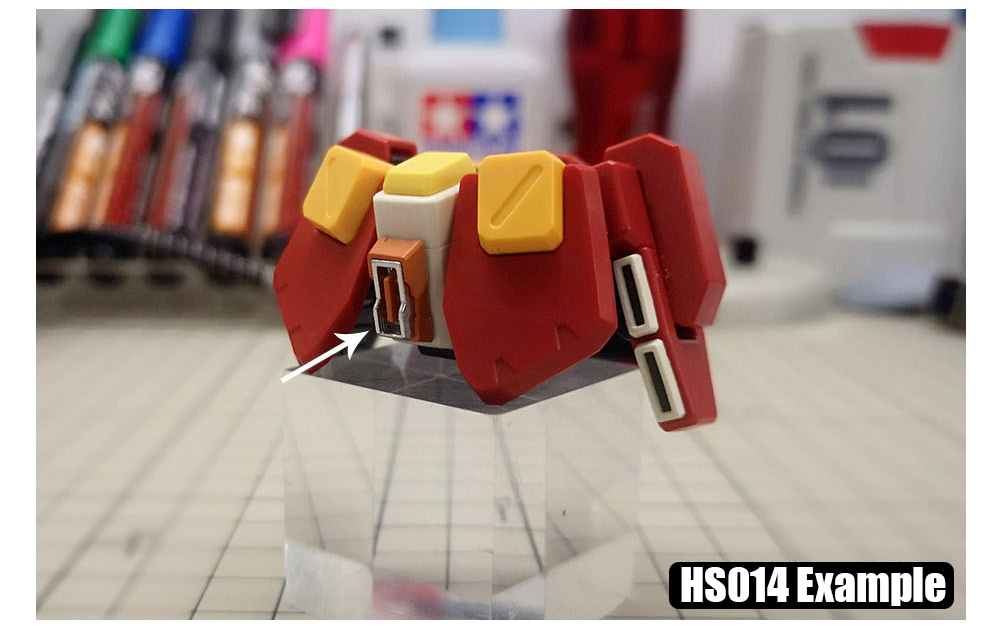 MS Hobby HS013- HS014 - HS013 3D Printed Details - Nozzle injectors