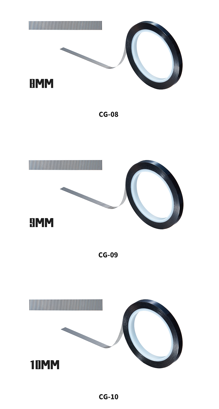 DSPIAE CG 2-10MM Scribing Tape with Scale and Hard Edges (30M/98ft)