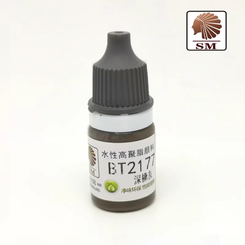 SM Sheik Mainland Brush Painting Water-Based Acrylic Paint Pure/Solid Color (5ml)