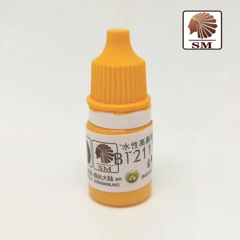 SM Sheik Mainland Brush Painting Water-Based Acrylic Paint Pure/Solid Color (5ml)