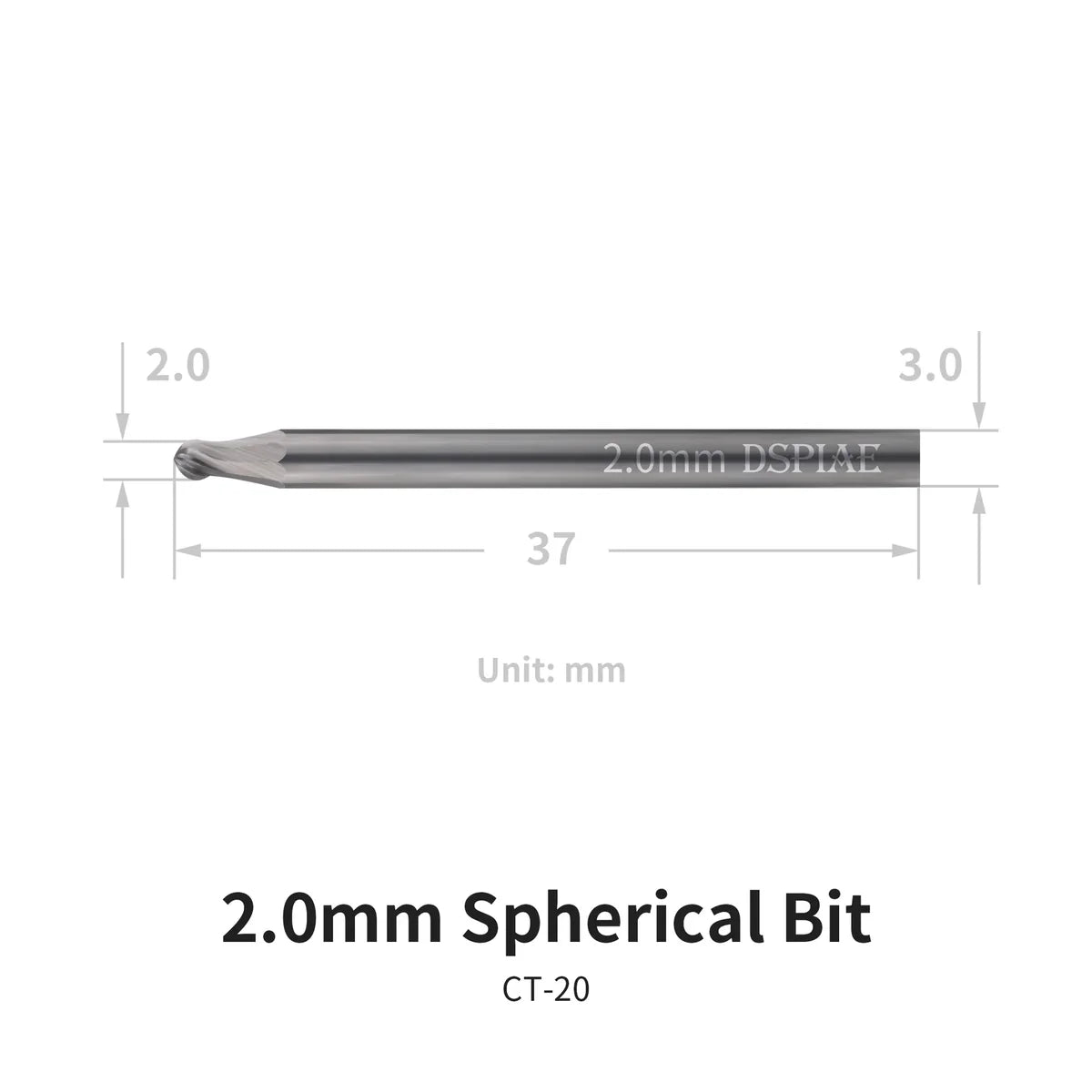 DSPIAE CT Spherical Bits (2-5mm)