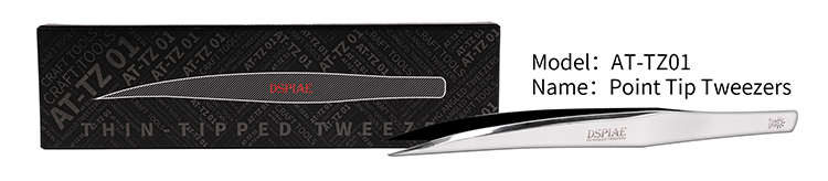 DSPIAE AT-TZ Stainless Steel Precision Tweezers