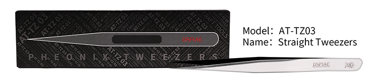 DSPIAE AT-TZ Stainless Steel Precision Tweezers