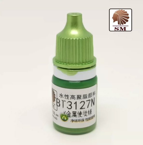 SM Sheik Mainland Brush Painting Water-Based Acrylic Paint Metal Color (5ml)