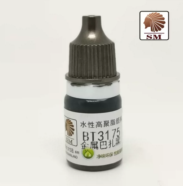 SM Sheik Mainland Brush Painting Water-Based Acrylic Paint Metal Color (5ml)
