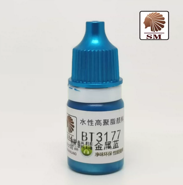 SM Sheik Mainland Brush Painting Water-Based Acrylic Paint Metal Color (5ml)