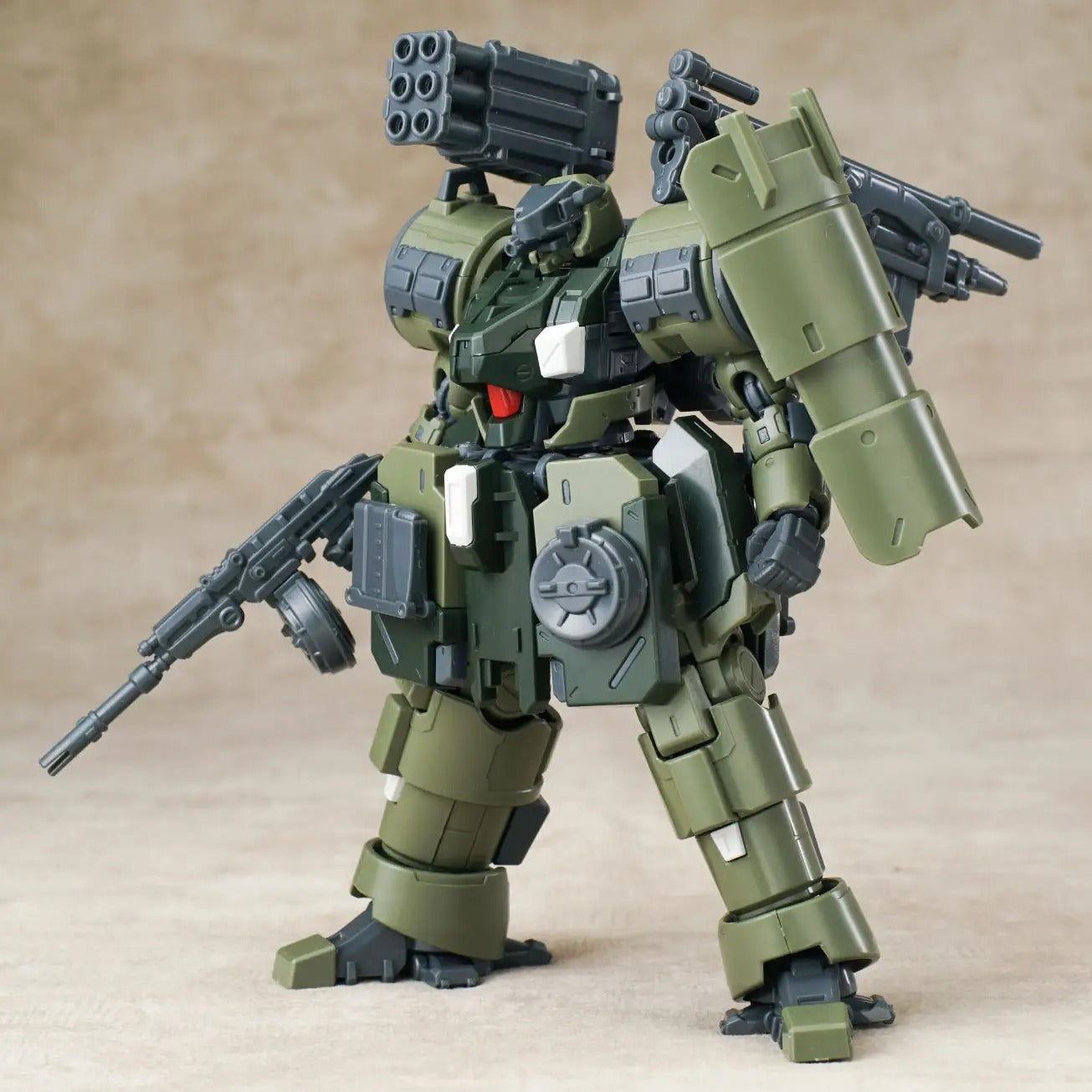 Sheik Mainland Ultra Action Trooper ZA-08 C1 Zarov Green Bombardment Ver. 1/144 Model Kit