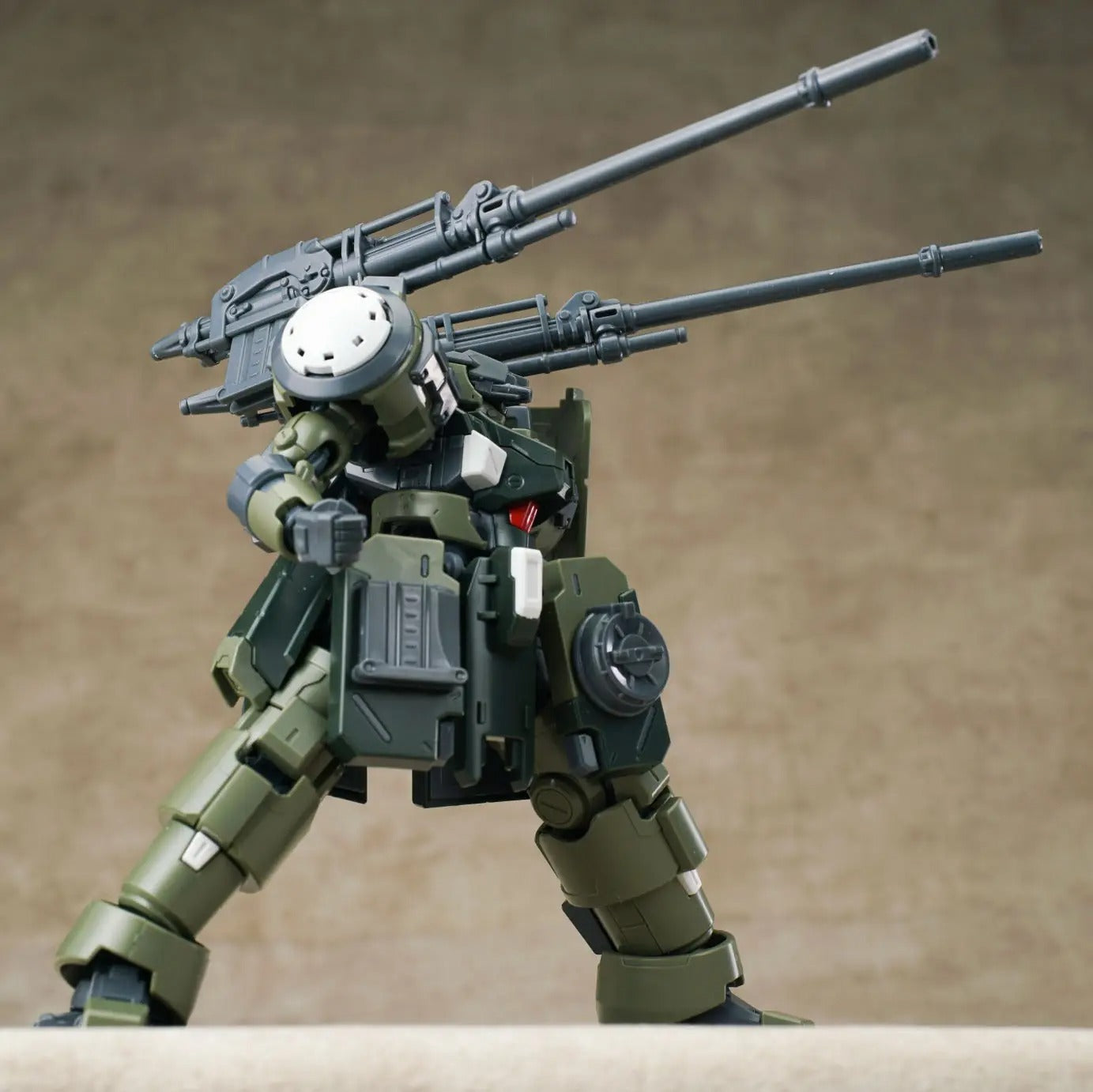 Sheik Mainland Ultra Action Trooper ZA-08 C1 Zarov Green Bombardment Ver. 1/144 Model Kit