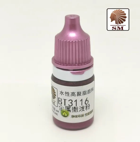 SM Sheik Mainland Brush Painting Water-Based Acrylic Paint Metal Color (5ml)