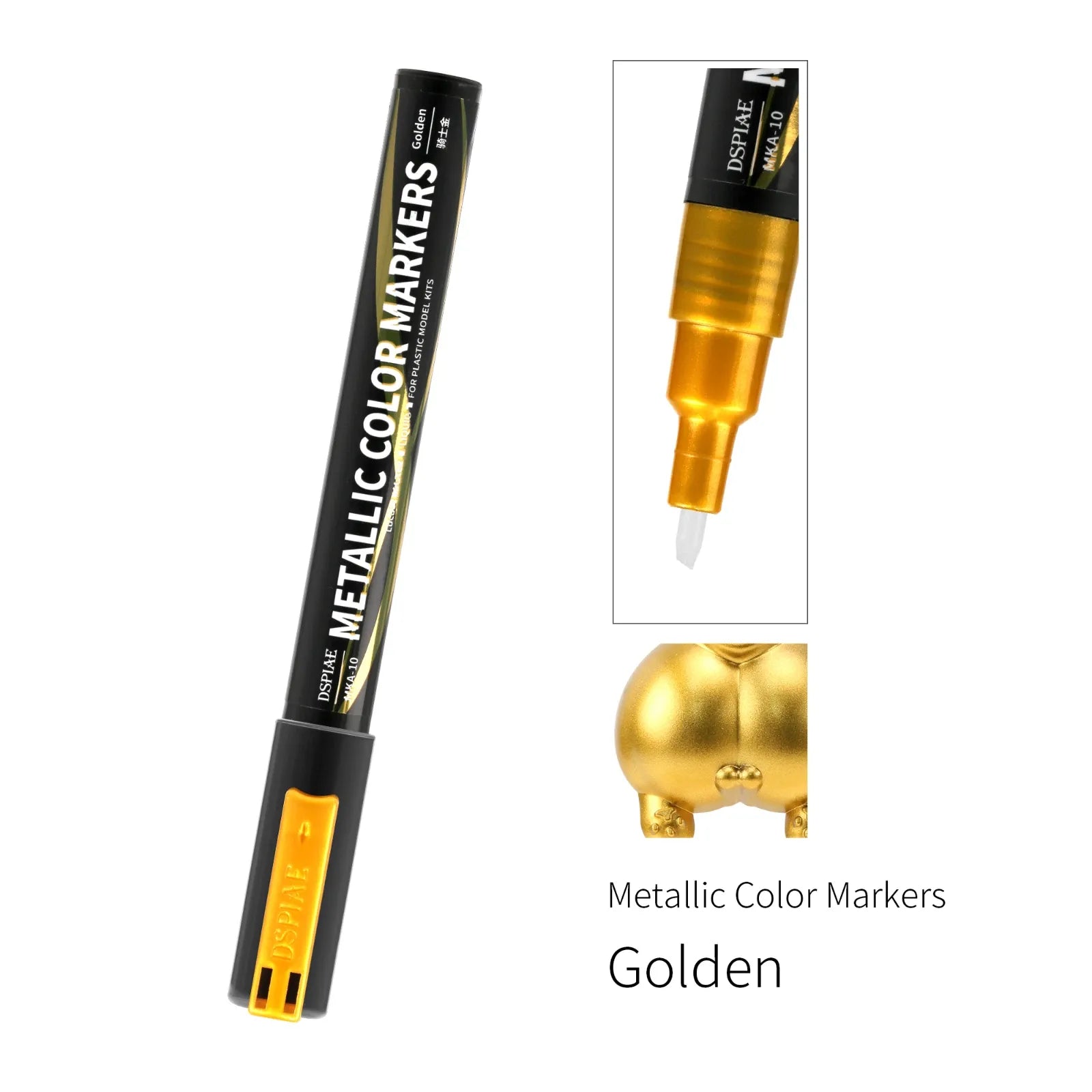 DSPIAE MKA&MKS Super Metallic Color Markers (15 Colors)