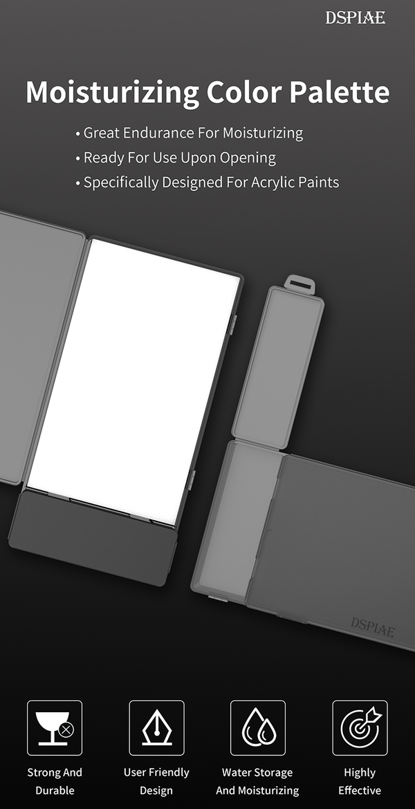 DSPIAE MP Moisturizing Color Palette and Replacement Papers