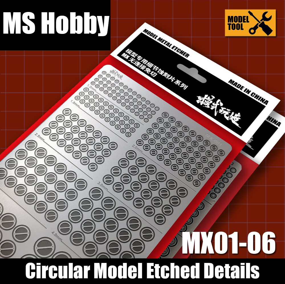 MS Hobby MX Circular Metal Etched Details