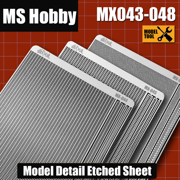 MS Hobby MX Metal Etched Sheet