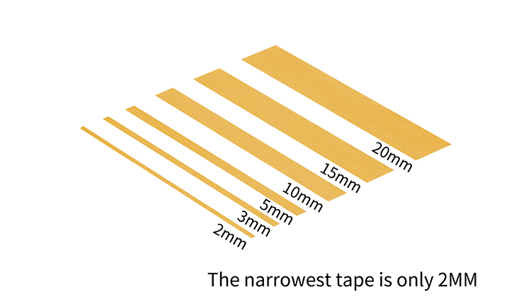 DSPIAE MT 2-20MM Washi Masking Tape (18M/59ft)
