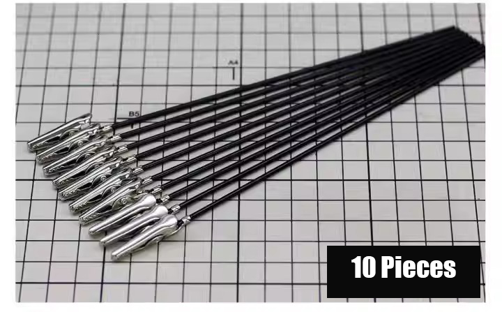 MS Hobby MS-090 Model Painting Metal Alligator Clips (10pcs)