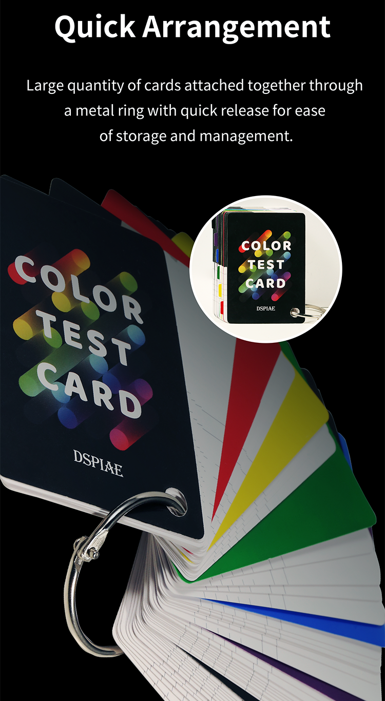DSPIAE CC01 Model Paint Test Card