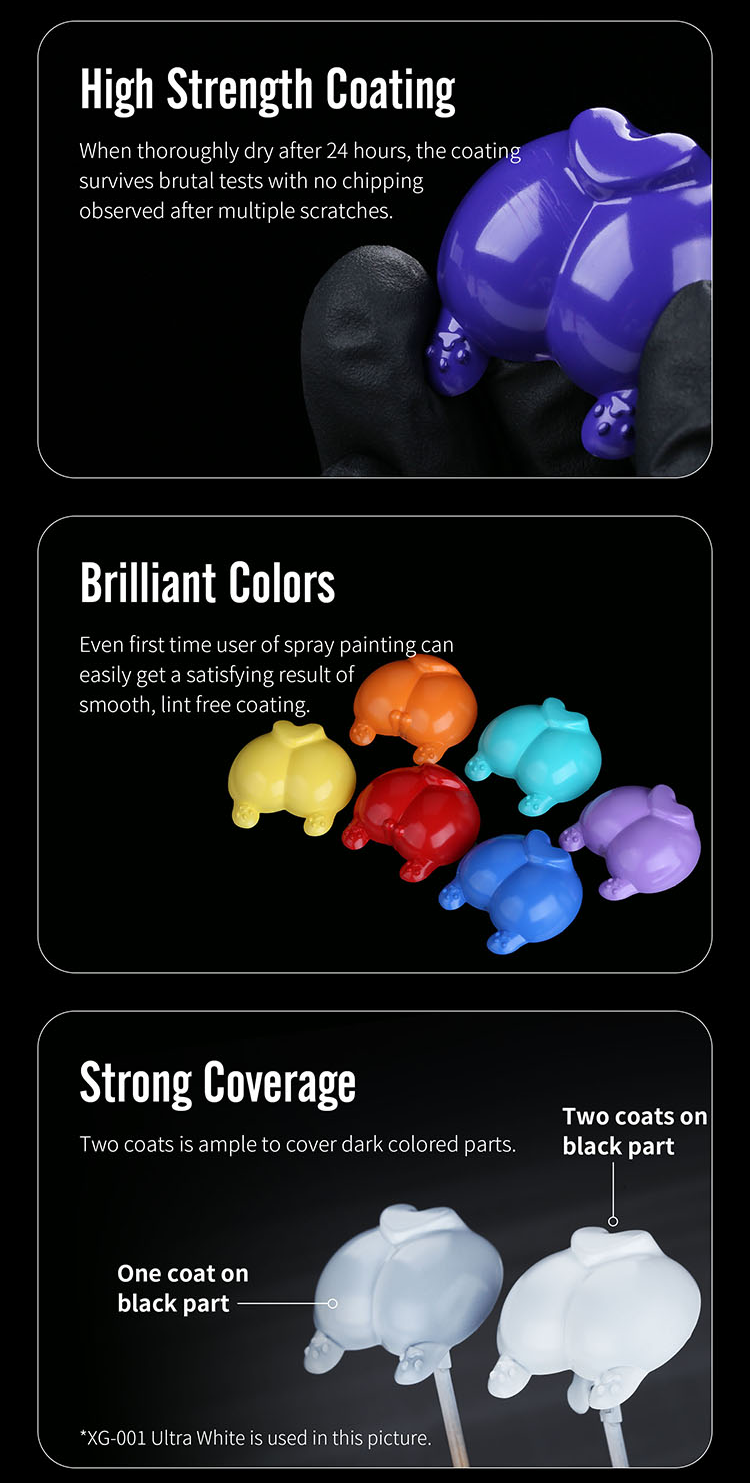 DSPIAE XG Pre-Mixed Acrylic Paints (Basic Colors)