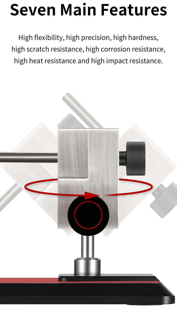 DSPIAE AT-TVA&B Precision Stainless Steel Clamp Vise