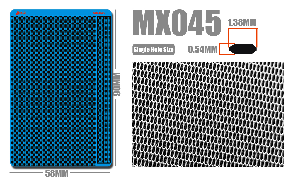 MS Hobby MX Metal Etched Sheet