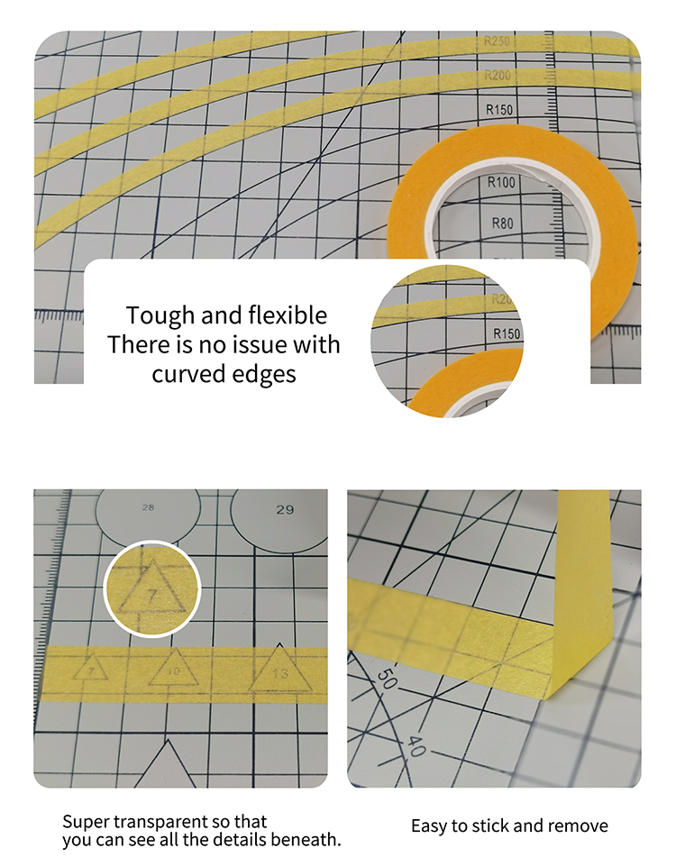 DSPIAE MT 2-20MM Washi Masking Tape (18M/59ft)
