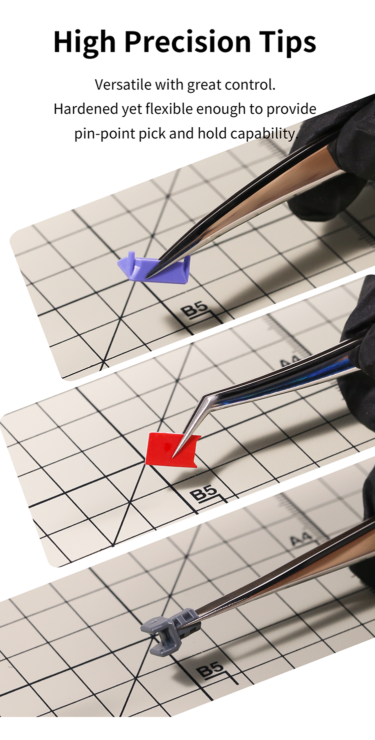 DSPIAE AT-TZ Stainless Steel Precision Tweezers