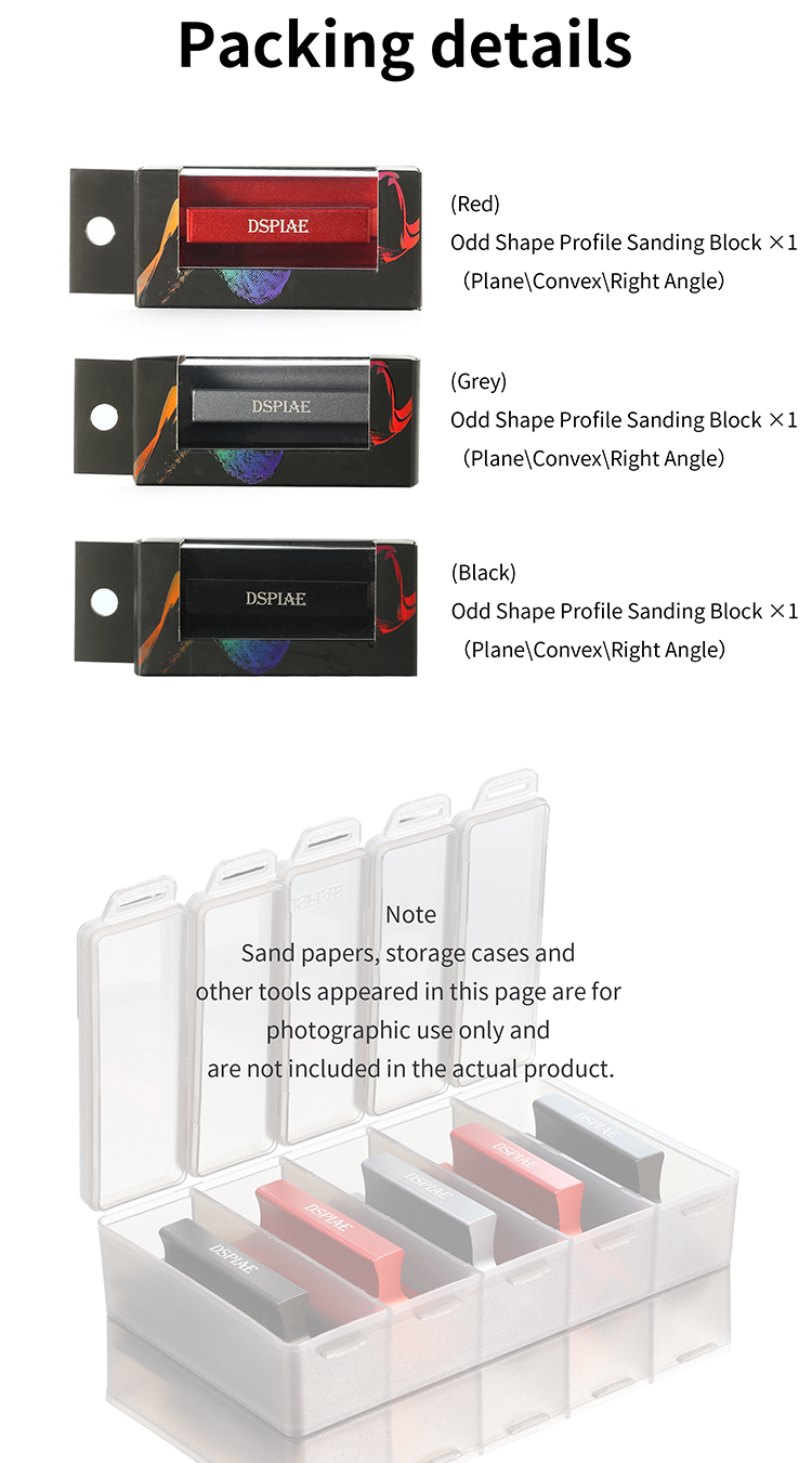 DSPIAE AS-25 Sanding Block