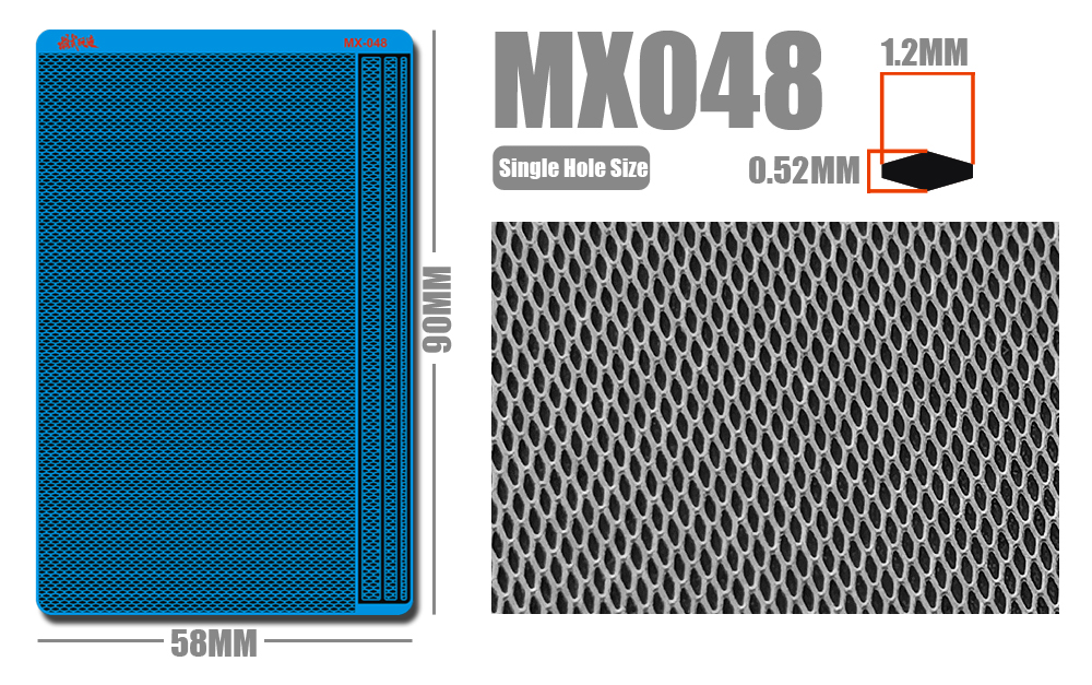 MS Hobby MX Metal Etched Sheet