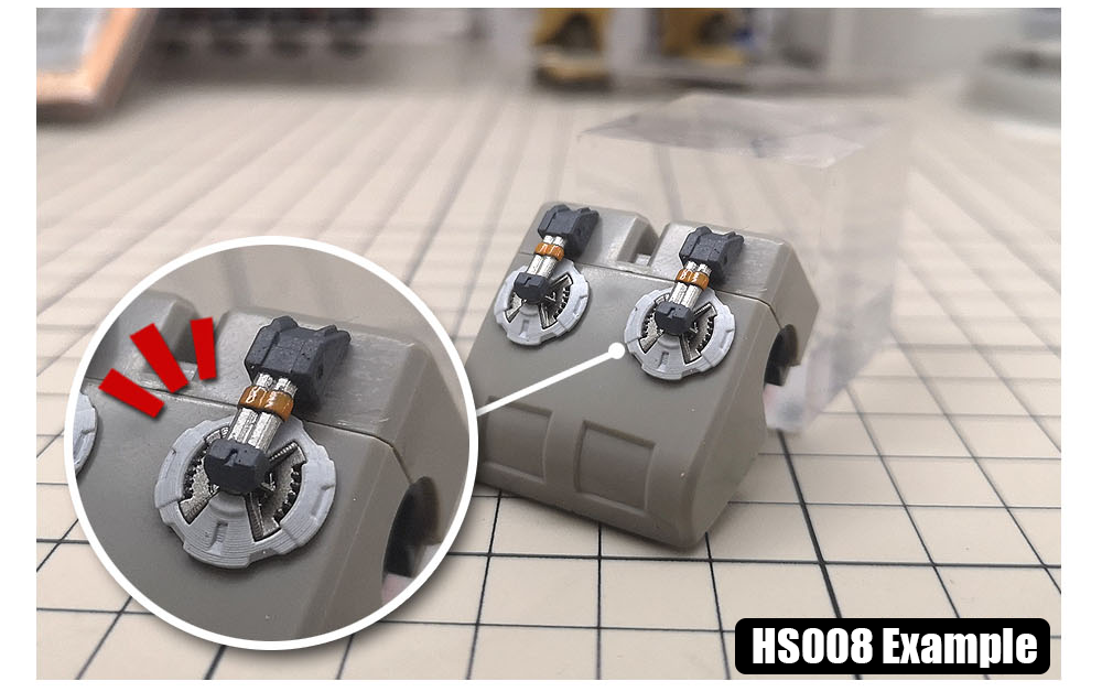MS Hobby HS008 -HS009 - HS011 3D Printed Details - Heavy Armor