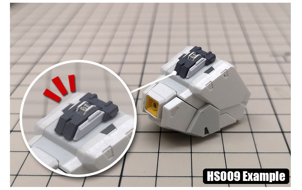MS Hobby HS008 -HS009 - HS011 3D Printed Details - Heavy Armor