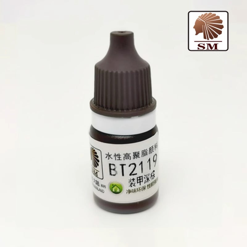 SM Sheik Mainland Brush Painting Water-Based Acrylic Paint Pure/Solid Color (5ml)