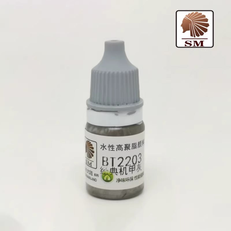 SM Sheik Mainland Brush Painting Water-Based Acrylic Paint Pure/Solid Color (5ml)