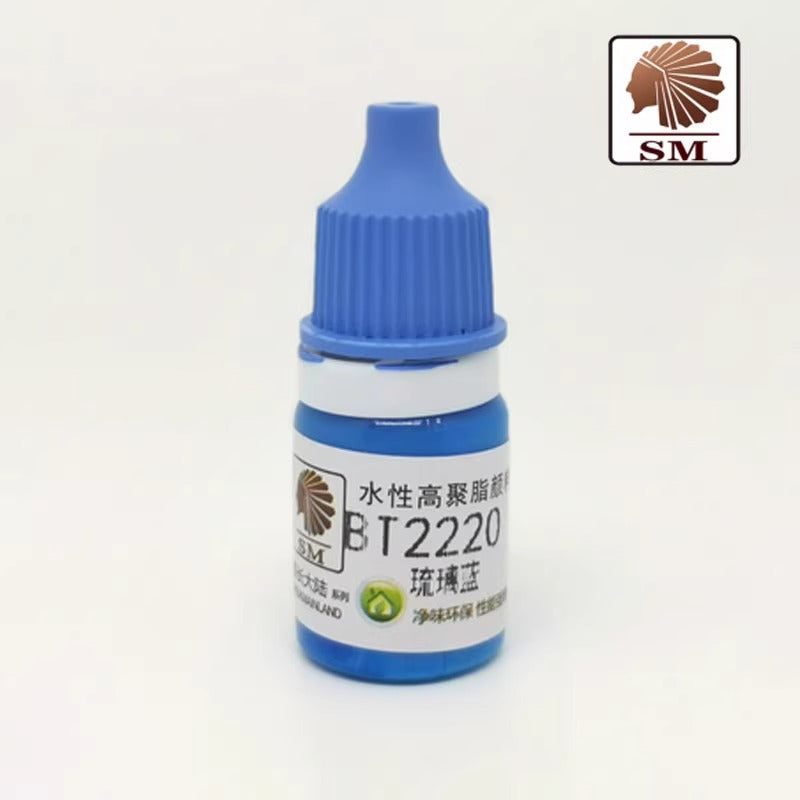 SM Sheik Mainland Brush Painting Water-Based Acrylic Paint Pure/Solid Color (5ml)