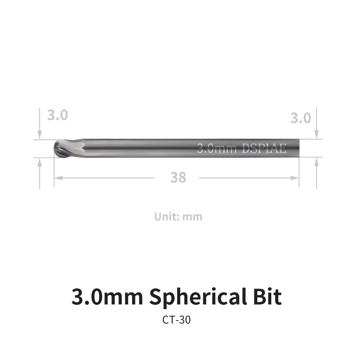 DSPIAE CT Spherical Bits (2-5mm)