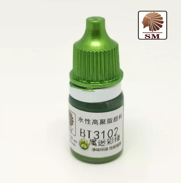SM Sheik Mainland Brush Painting Water-Based Acrylic Paint Metal Color (5ml)