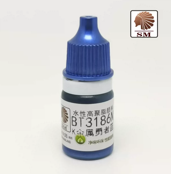 SM Sheik Mainland Brush Painting Water-Based Acrylic Paint Metal Color (5ml)