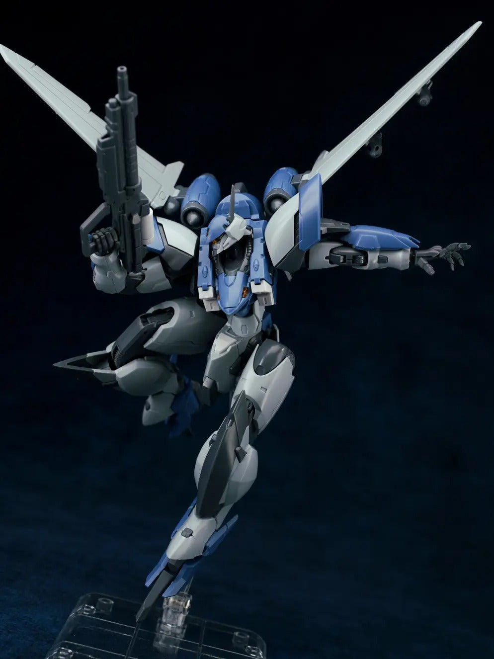 Sheik Mainland Ultra Action Trooper OCR-122 Yun Que 1/144 Blue-Gray Model Kit