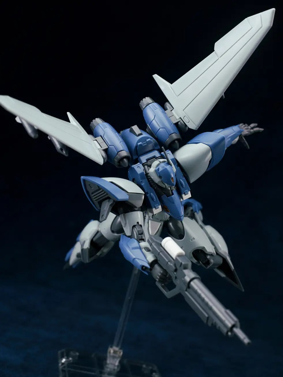 Sheik Mainland Ultra Action Trooper OCR-122 Yun Que 1/144 Blue-Gray Model Kit