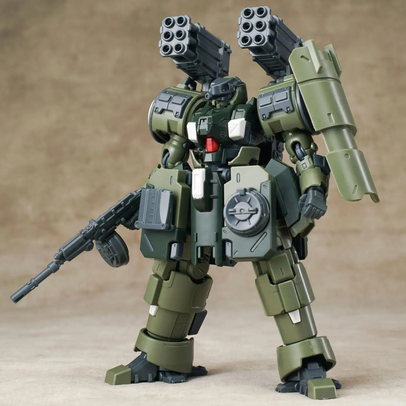 Sheik Mainland Ultra Action Trooper ZA-08 C1 Zarov Green Bombardment Ver.  1/144 Model Kit