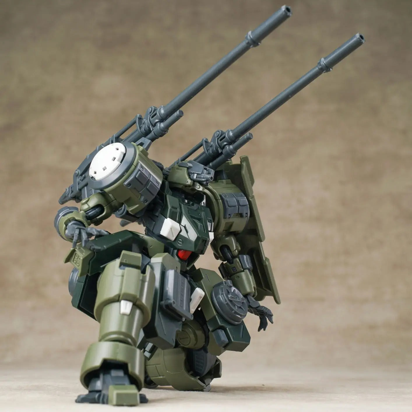 Sheik Mainland Ultra Action Trooper ZA-08 C1 Zarov Green Bombardment Ver.  1/144 Model Kit