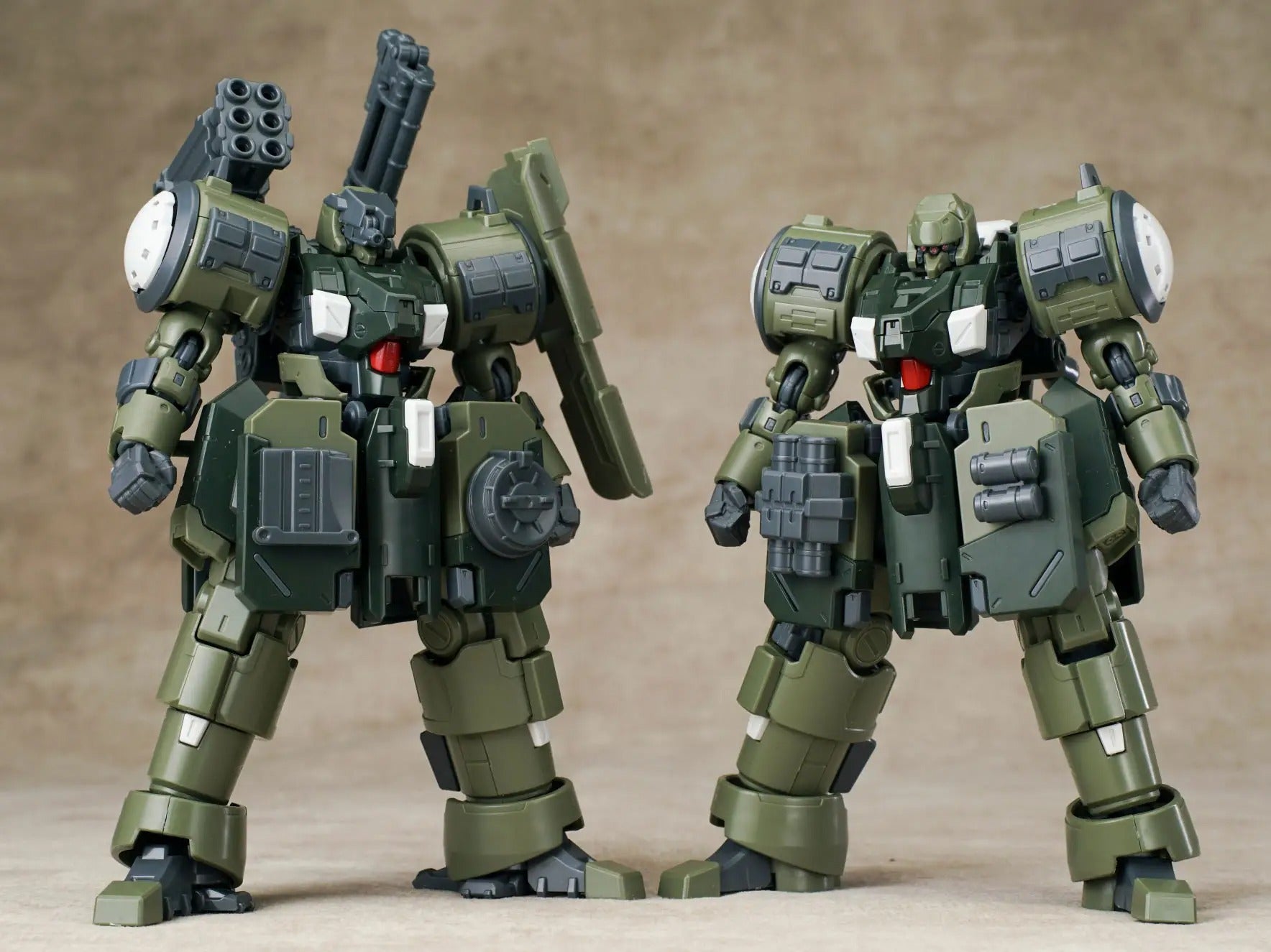 Sheik Mainland Ultra Action Trooper ZA-08 C1 Zarov Green Bombardment Ver.  1/144 Model Kit