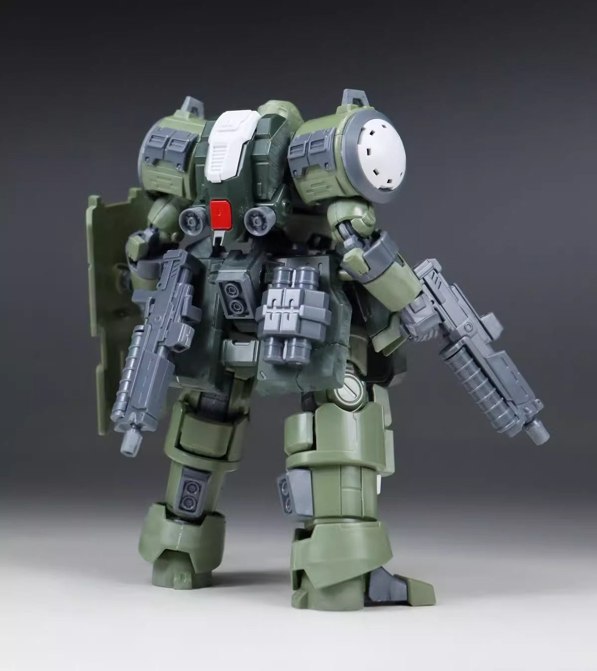 Sheik Mainland Ultra Action Trooper ZA-08 Zarov 1/144 Jungle Green Model Kit