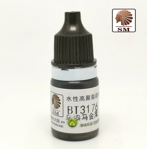 SM Sheik Mainland Brush Painting Water-Based Acrylic Paint Metal Color (5ml)