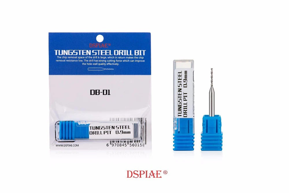 DSPIAE DB Tungsten Steel Drill Bits 0.3-3.0MM (Set Available)